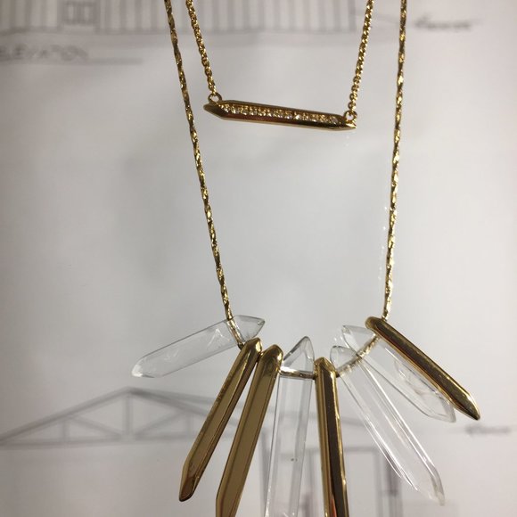 Stella & Dot Rebel Cluster Necklace - Picture 1 of 3
